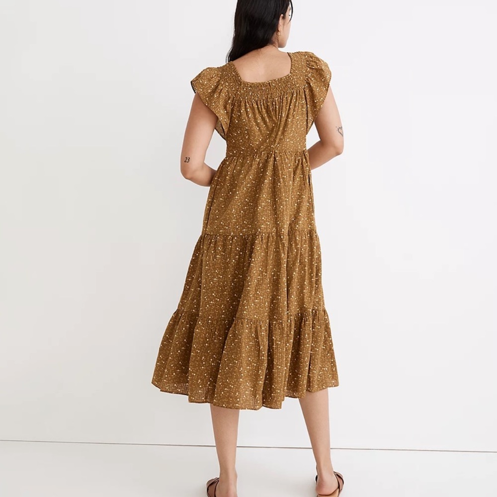 Madewell Brown Midi Dress